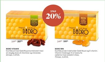 Matas Bidro kosttilskud tilbud