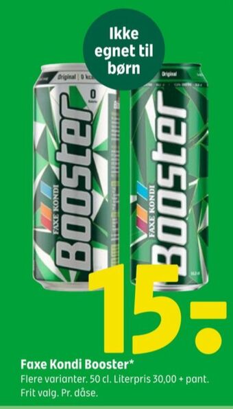 Coop 365 Booster energidrik tilbud