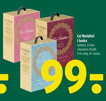 Coop 365 Ukendt italiensk rødvin tilbud