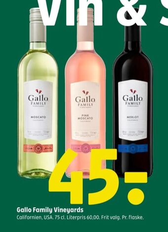 Coop 365 Ukendt californisk rødvin tilbud