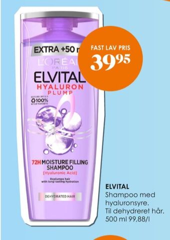 Matas Elvital shampoo tilbud