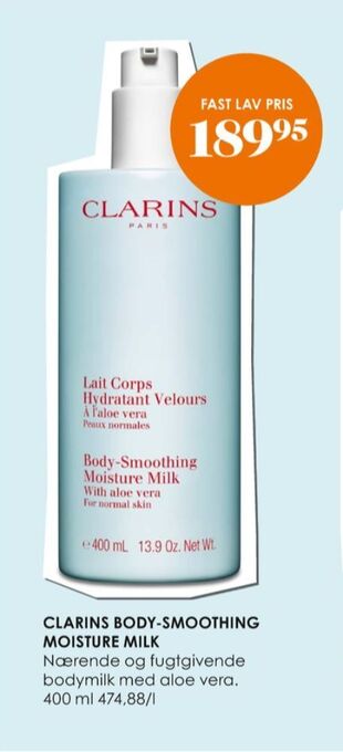 Matas Clarins bodymilk tilbud