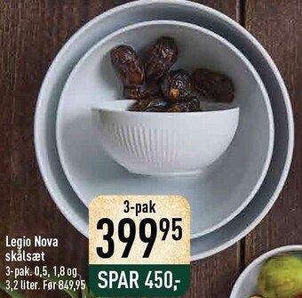 Imerco Legio nova skålsæt tilbud