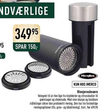 Imerco Rivejern tilbud