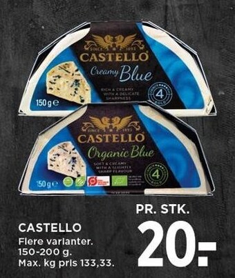 MENY Castello tilbud