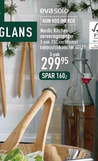 Nordisk kitchen serveringstænger