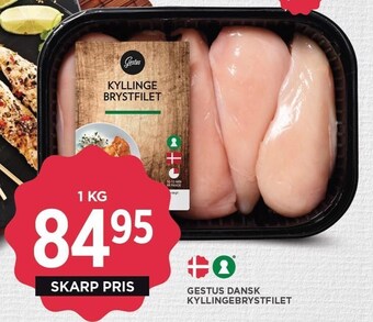 MENY Gestus dansk kyllingebrystfilet tilbud