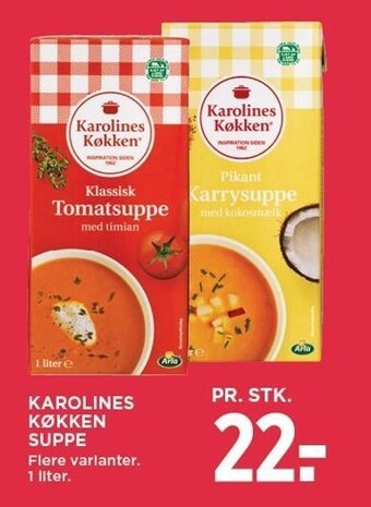 MENY Karolines køkken suppe tilbud