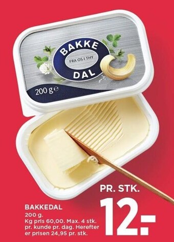 MENY Bakkedal tilbud