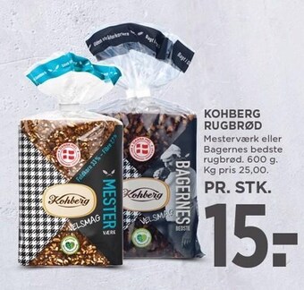 MENY Kohberg rugbrød tilbud