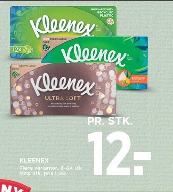 MENY Kleenex tilbud