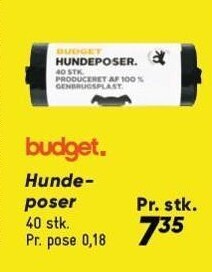 Bilka Budget hundeposer tilbud