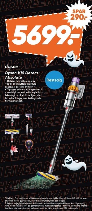 Bilka Dyson v15 detect absolute tilbud