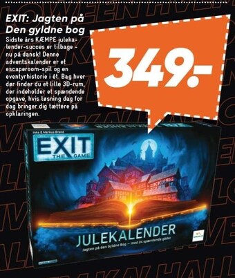 Bilka Exit: jagten på den gyldne bog tilbud