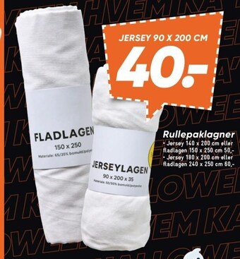 Bilka Rullepaklagner tilbud