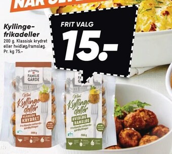 Bilka Kyllinge-frikadeller tilbud