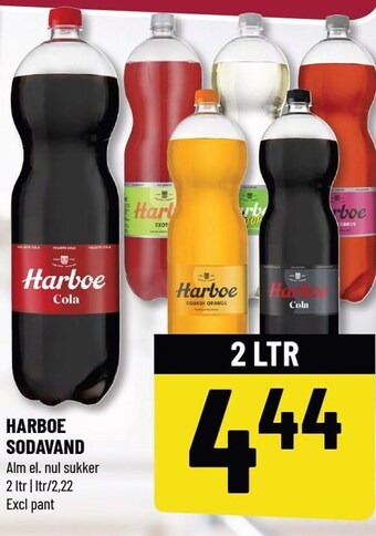 Løvbjerg Harboe sodavand 2 liter tilbud