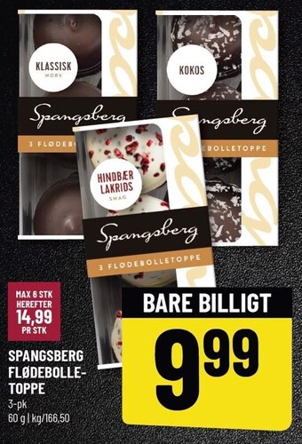 Løvbjerg Spangsberg flødebolletoppe tilbud