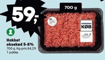 SuperBrugsen Hakket oksekød 5-8% tilbud