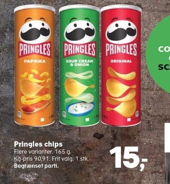 SuperBrugsen Pringles chips tilbud