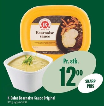 Min Købmand K-salat bearnaise sauce original tilbud