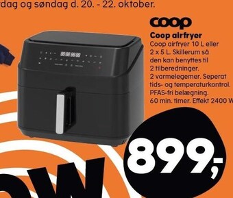 Kvickly Coop airfryer tilbud