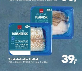 Torskefisk eller fladfisk