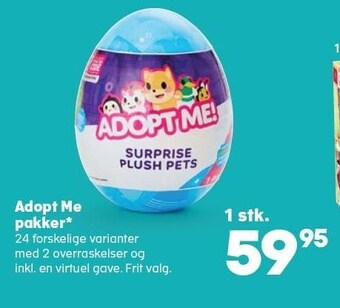 SuperBrugsen Adopt me pakker tilbud