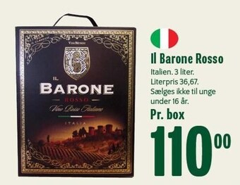 Min Købmand Il barone rosso tilbud
