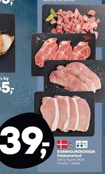 Bornholmergrisen pakkemarked