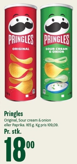 Min Købmand Pringles tilbud