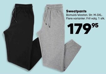 Kvickly Sweatpants tilbud