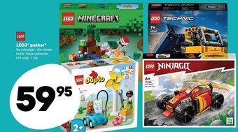 Kvickly Lego pakker tilbud