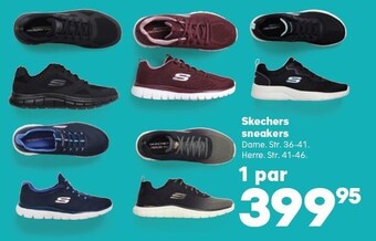 Kvickly Skechers sneakers tilbud