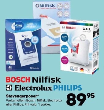 Kvickly Støvsugerposer tilbud