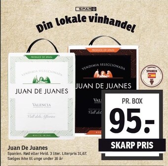 SPAR Juan de juanes tilbud