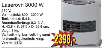 Harald Nyborg Laserovn 3000 w tilbud