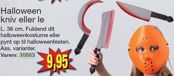 Halloween kniv eller le