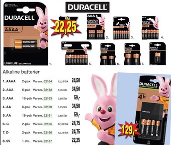 Harald Nyborg Alkaline batterier tilbud