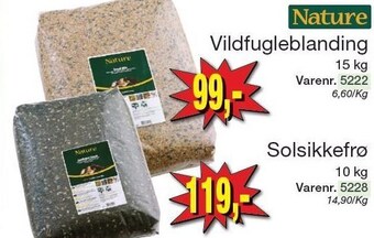 Harald Nyborg Vildfugleblading el. solsikkefrø tilbud