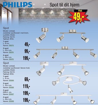 Harald Nyborg Philips spot tilbud