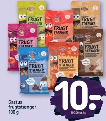 REMA 1000 Castus frugtstænger tilbud