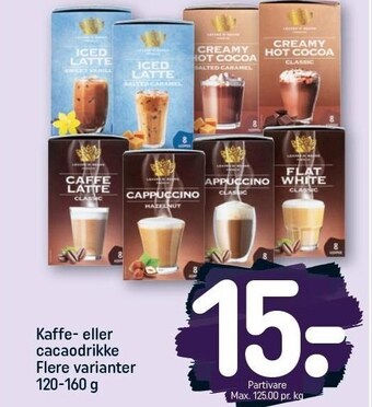 REMA 1000 Kaffe- eller cacaodrikke tilbud