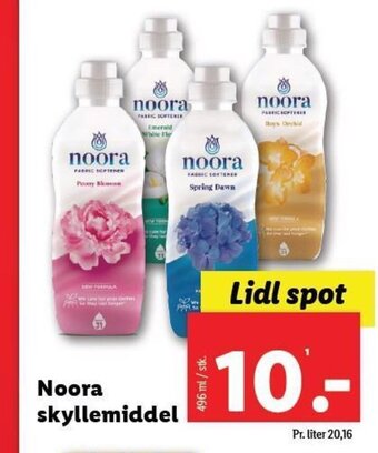 Lidl Noora skyllemiddel tilbud