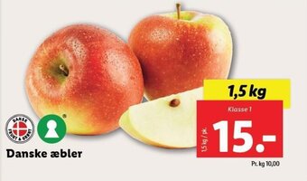 Lidl Danske æbler tilbud