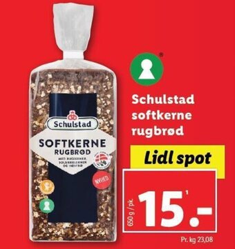 Lidl Schulstad softkerne rugbrød tilbud