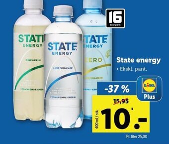Lidl State energy tilbud