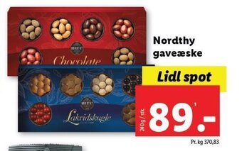 Lidl Nordthy gaveæske tilbud