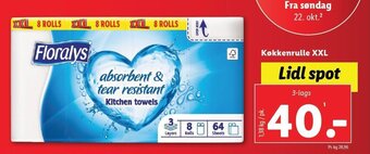 Lidl Køkkenrulle XXL tilbud