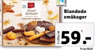 Lidl Blandede småkager tilbud